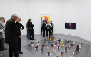 Choluds Arbeiten in der Ausstellung »Selber Ort, andere Zeit«