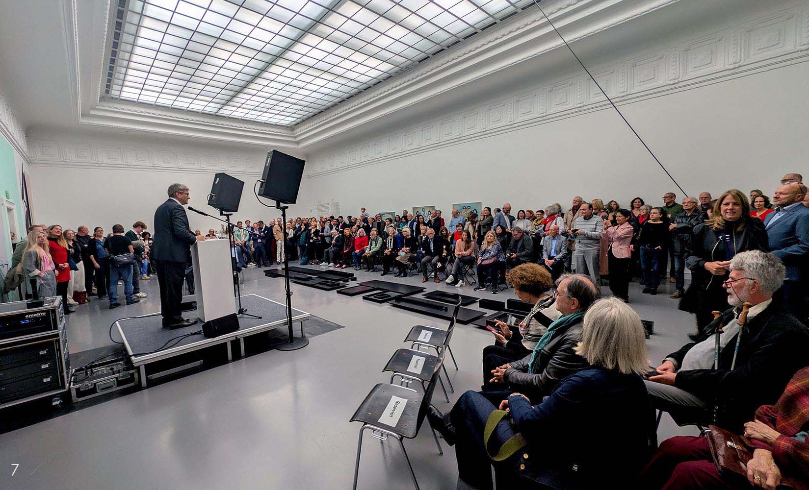 Impression aus der Ausstellung »Selber Ort, andere Zeit«