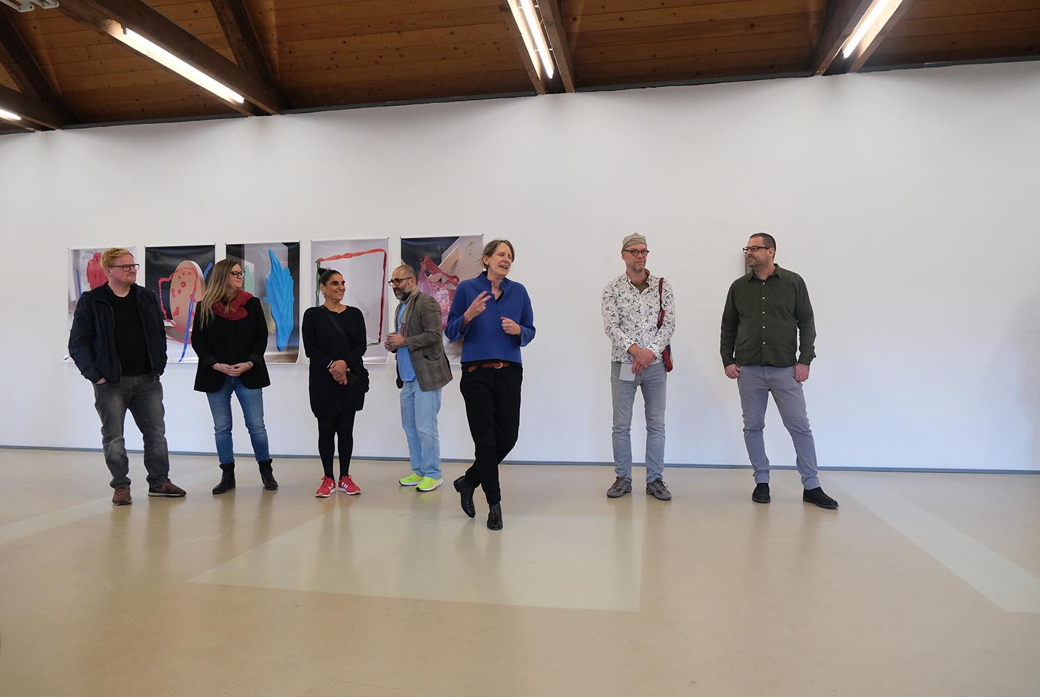 Impression von der Ausstellung Die Kunstpirativen